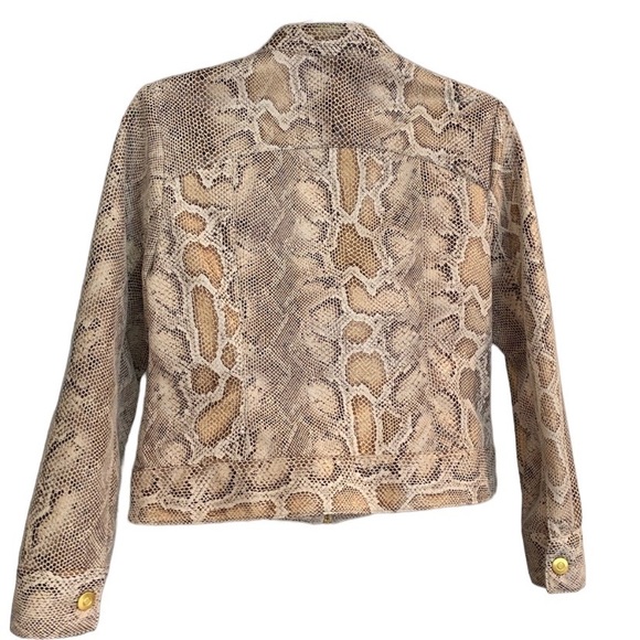 Ruby Rd Snakeskin Print Jacket - Picture 2 of 3